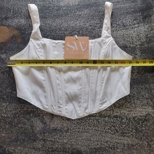 Seven Wonders Seville Corset White NWT US Size 10 AUS size 14
